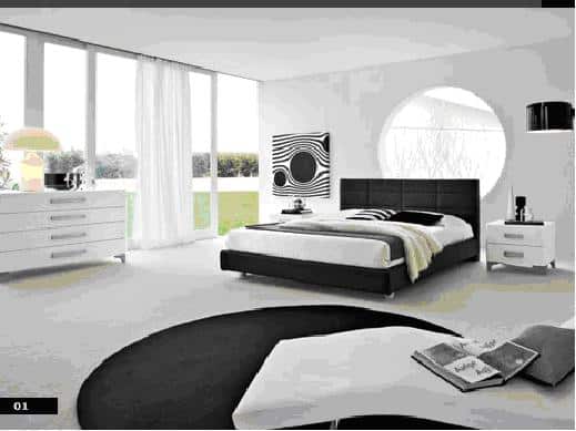 Dormitorio - Blanco y Negro
