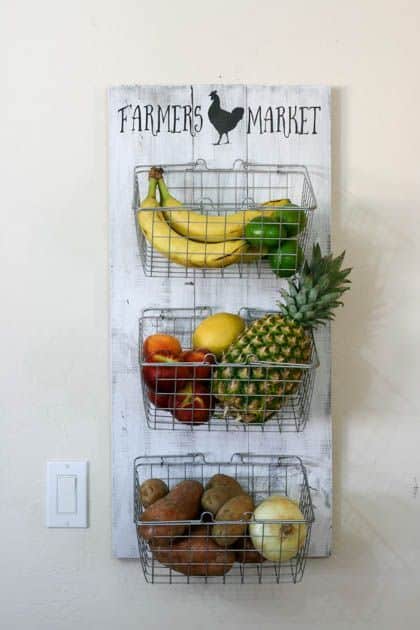 15+ Ideas Geniales de Almacenamiento de Frutas que Te Encantará !