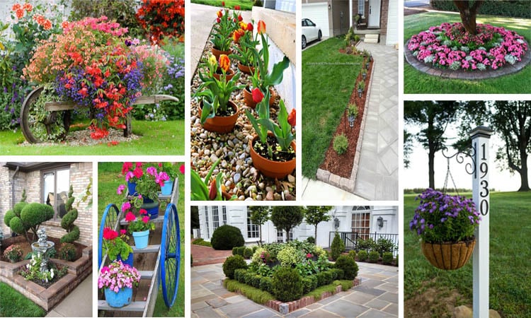 25+ Preciosas Ideas para el Jardín en la Entrada de tu Casa