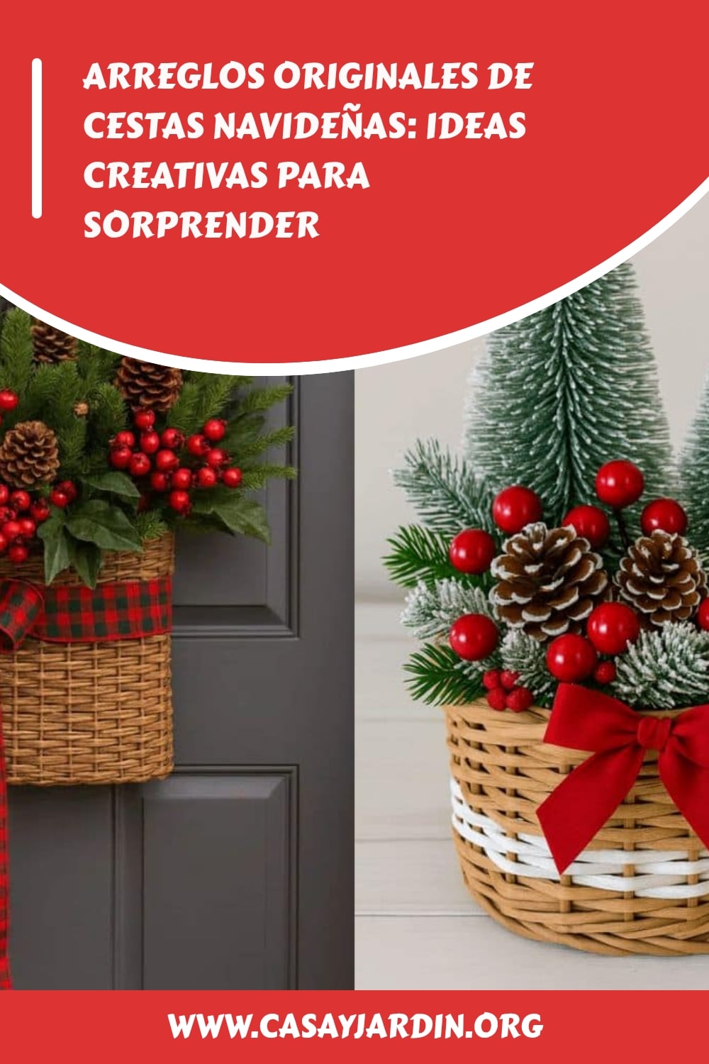 Arreglos originales de cestas navidenas ideas creativas para sorprender generated pin 12841