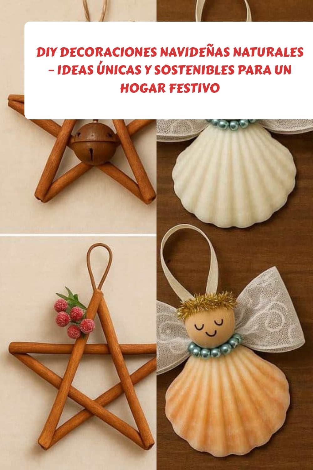 DIY Decoraciones navidenas naturales – Ideas unicas y sostenibles para un hogar festivo generated pin 12728