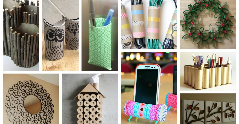 DIY Manualidades Con Rollos De Papel Higienico