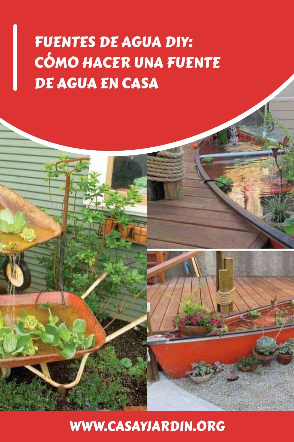 Fuentes de agua DIY Como hacer una fuente de agua en casa generated pin 12702