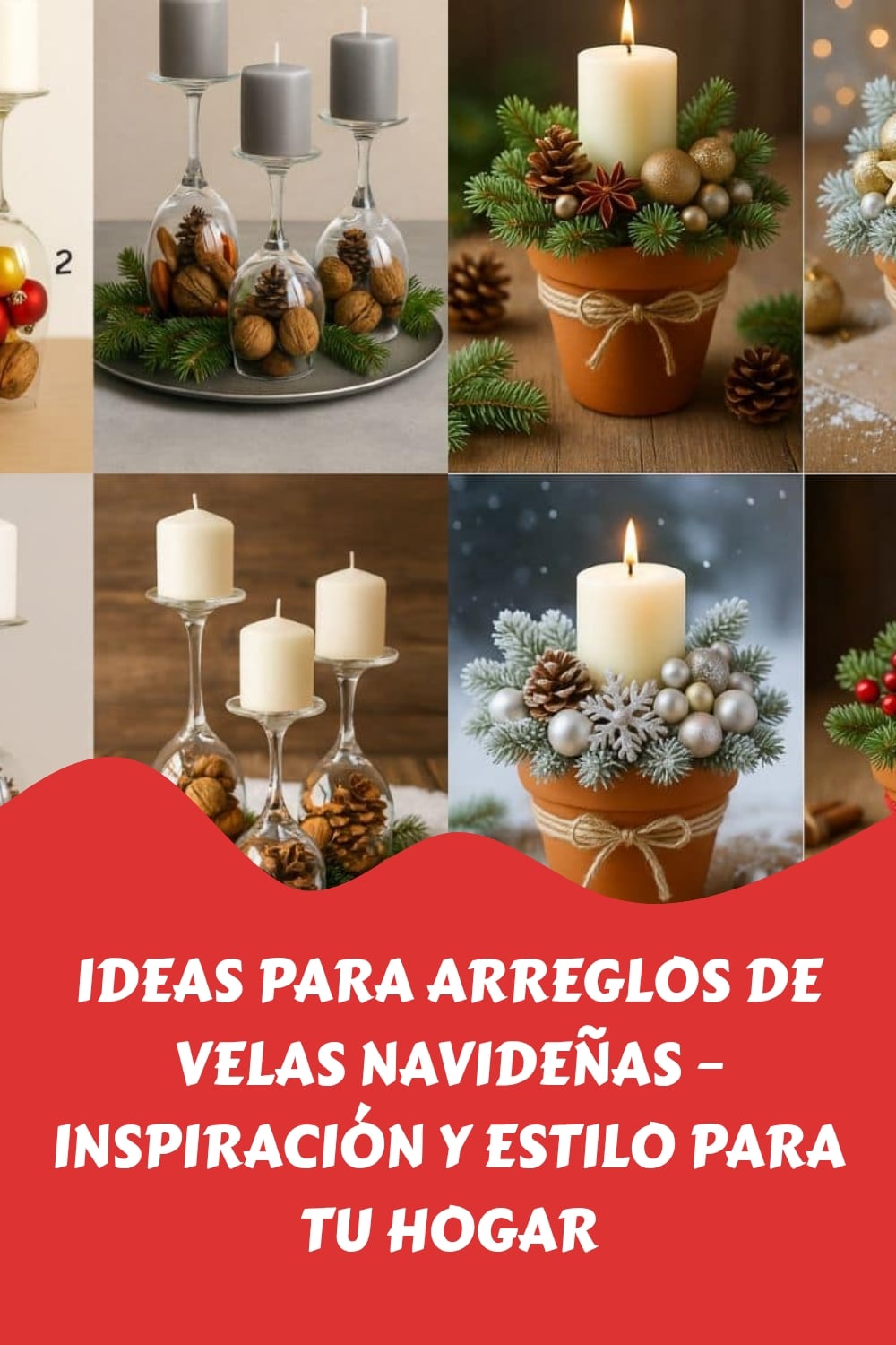 Ideas para Arreglos de Velas Navidenas – Inspiracion y Estilo para tu Hogar generated pin 12812