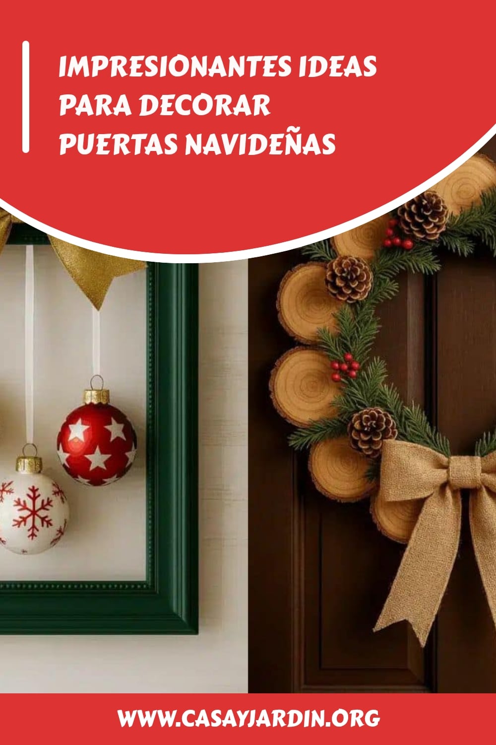 Impresionantes ideas para decorar puertas navidenas generated pin 12800
