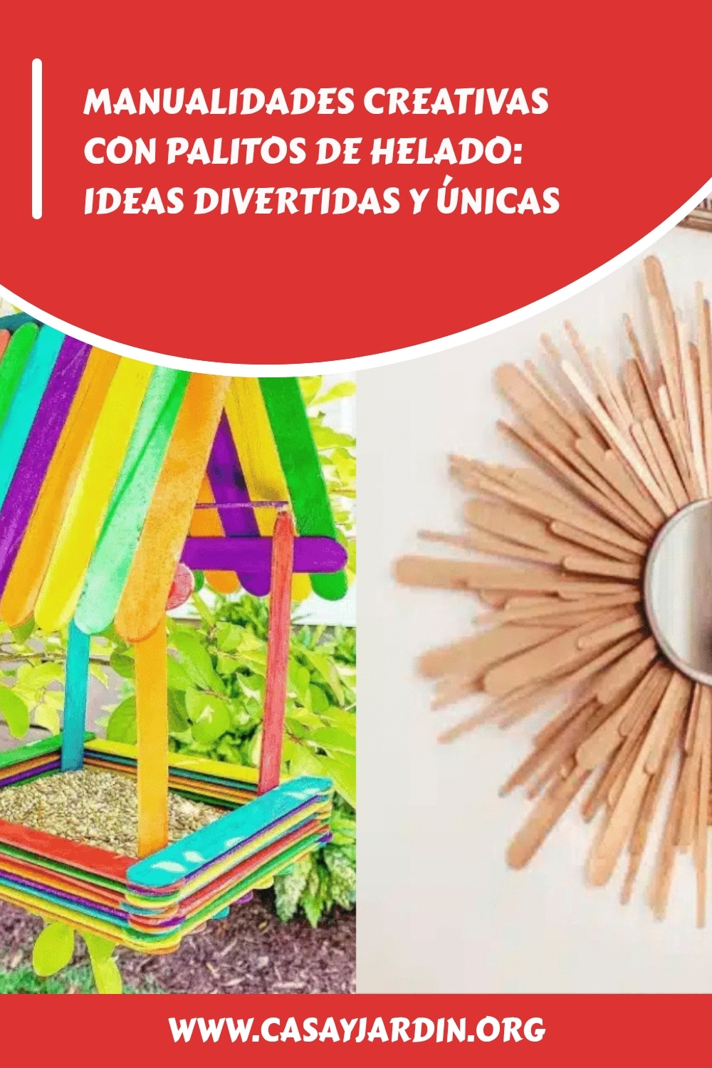 Manualidades Creativas con Palitos de Helado Ideas Divertidas y Unicas generated pin 12640