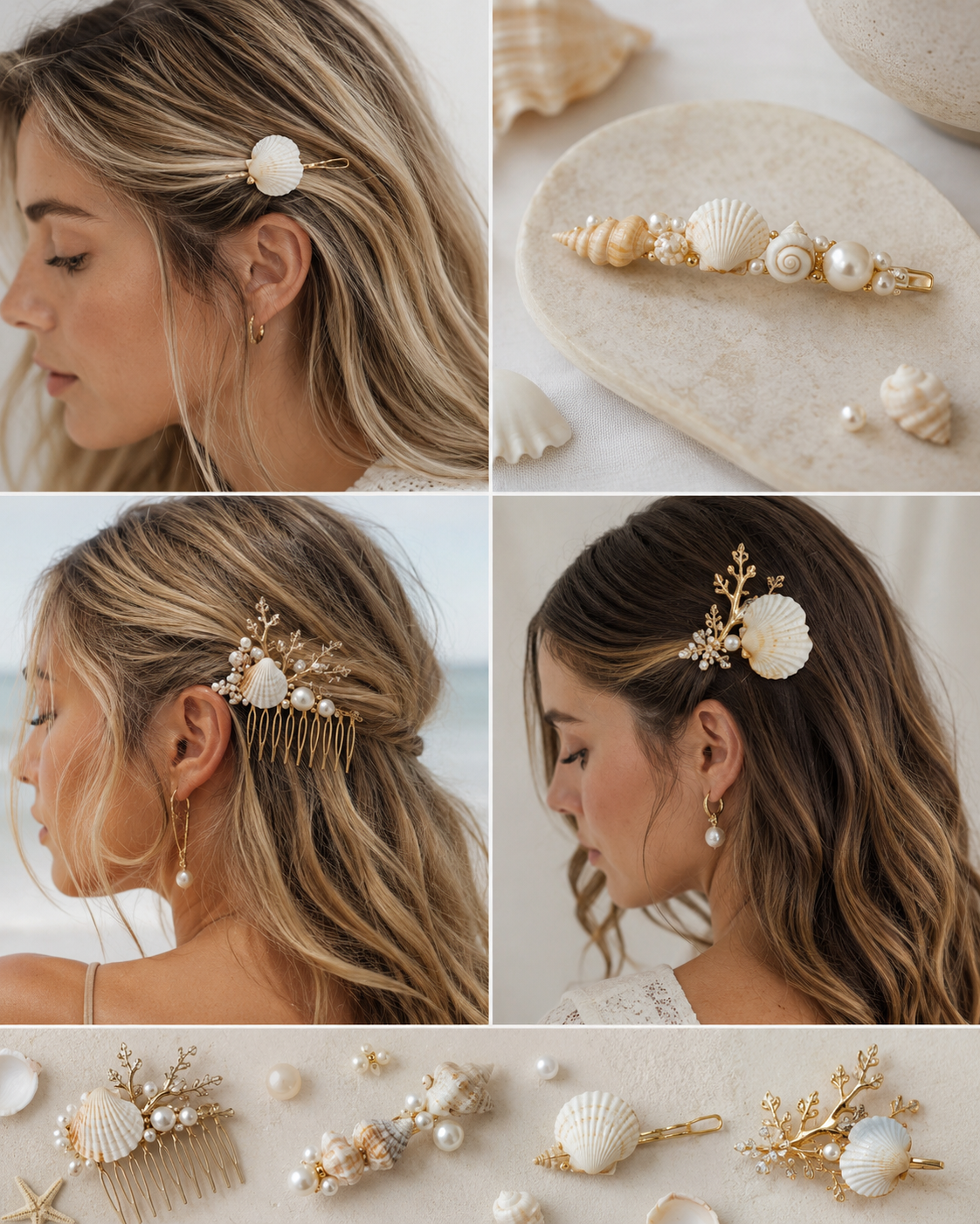 Accesorios para el pelo hechos con conchitas de mar: ideas bonitas y fáciles Accesorios para el pelo hechos con conchitas de mar: ideas bonitas y fáciles accesorios para el pelo hechos con conchitas de mar 2