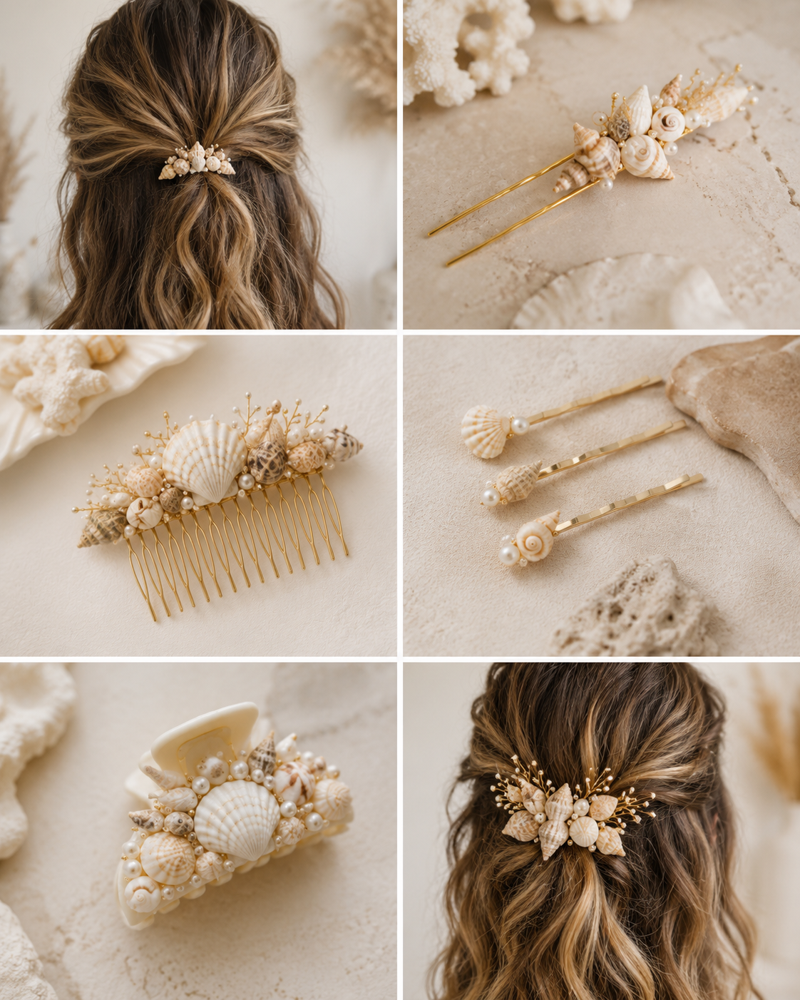 Accesorios para el pelo hechos con conchitas de mar: ideas bonitas y fáciles Accesorios para el pelo hechos con conchitas de mar: ideas bonitas y fáciles accesorios para el pelo hechos con conchitas de mar 3