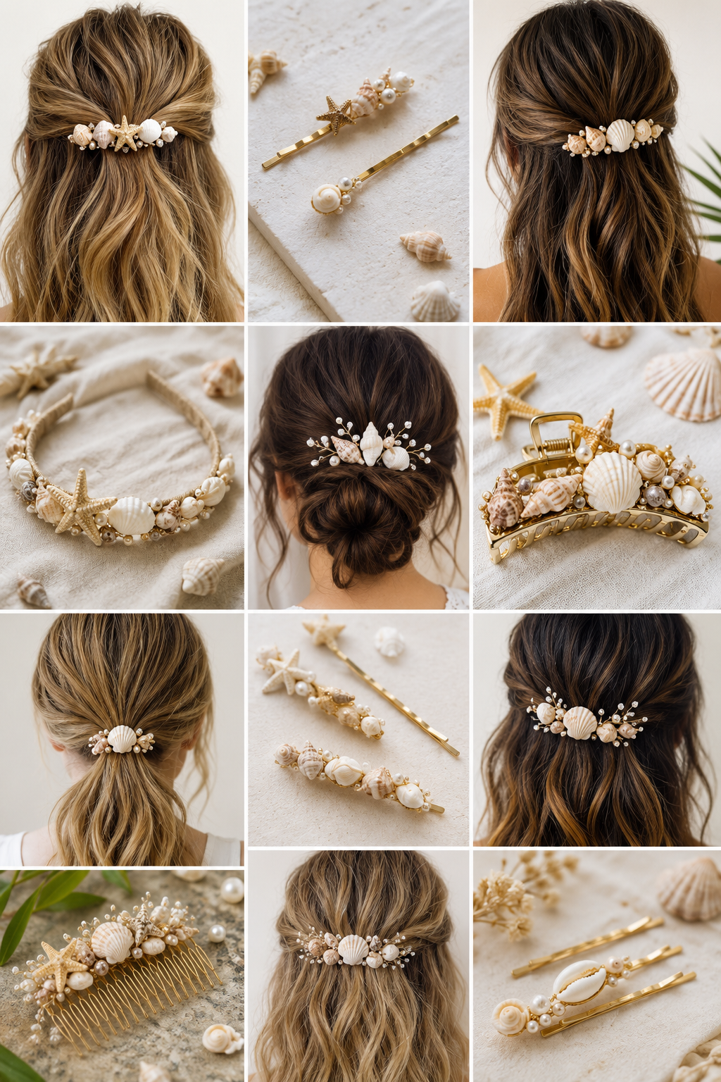Accesorios para el pelo hechos con conchitas de mar: ideas bonitas y fáciles Accesorios para el pelo hechos con conchitas de mar: ideas bonitas y fáciles accesorios para el pelo hechos con conchitas de mar 5