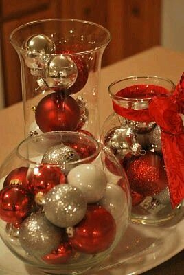 adornos navidenos con copas de cristal 2