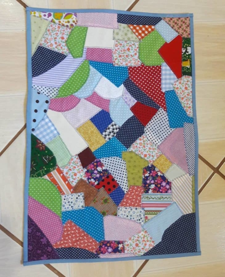 alfombra patchwork paso a paso 1