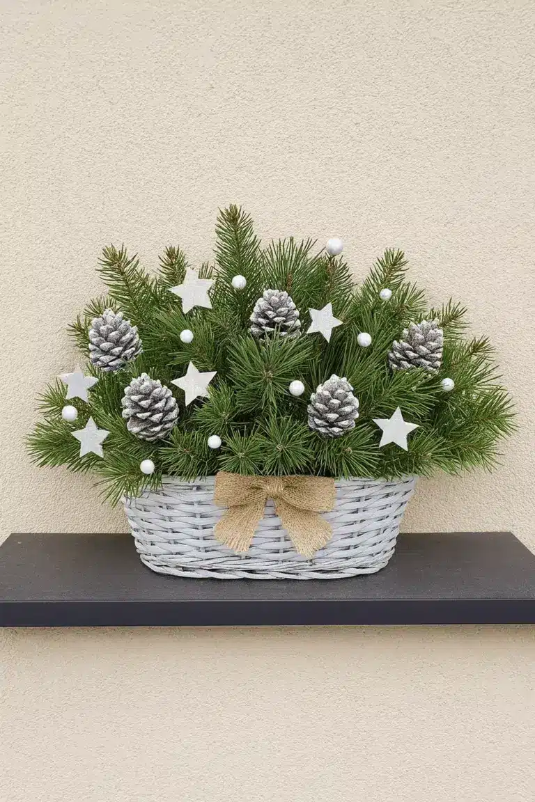 arreglos originales de cestas navidenas ideas 5