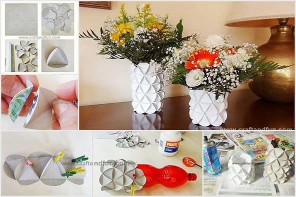 Posdata Estable punto final 10+ Geniales Artesanias con Botellas de Plastico | Casa Y Jardin