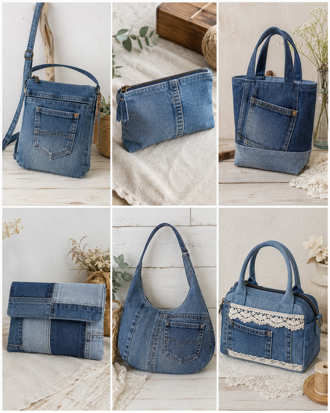 Bolsitos hechos con jeans: Ideas fáciles y originales Bolsitos hechos con jeans: Ideas fáciles y originales bolsitos hechos con jeans 2