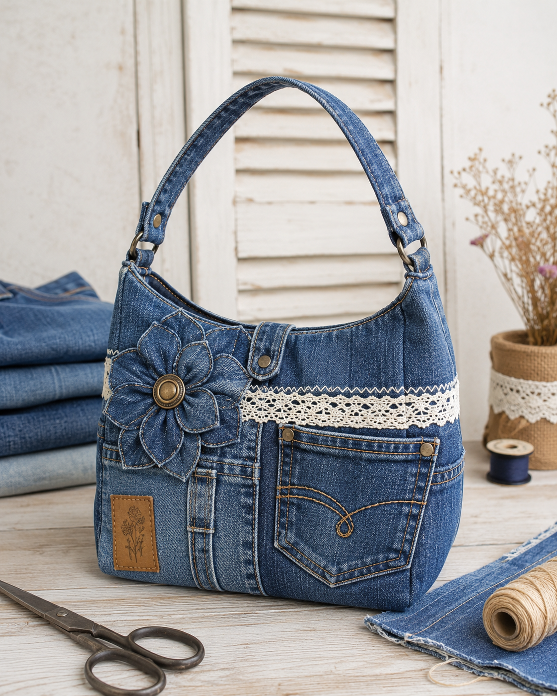 Bolsitos hechos con jeans: Ideas fáciles y originales Bolsitos hechos con jeans: Ideas fáciles y originales bolsitos hechos con jeans 3