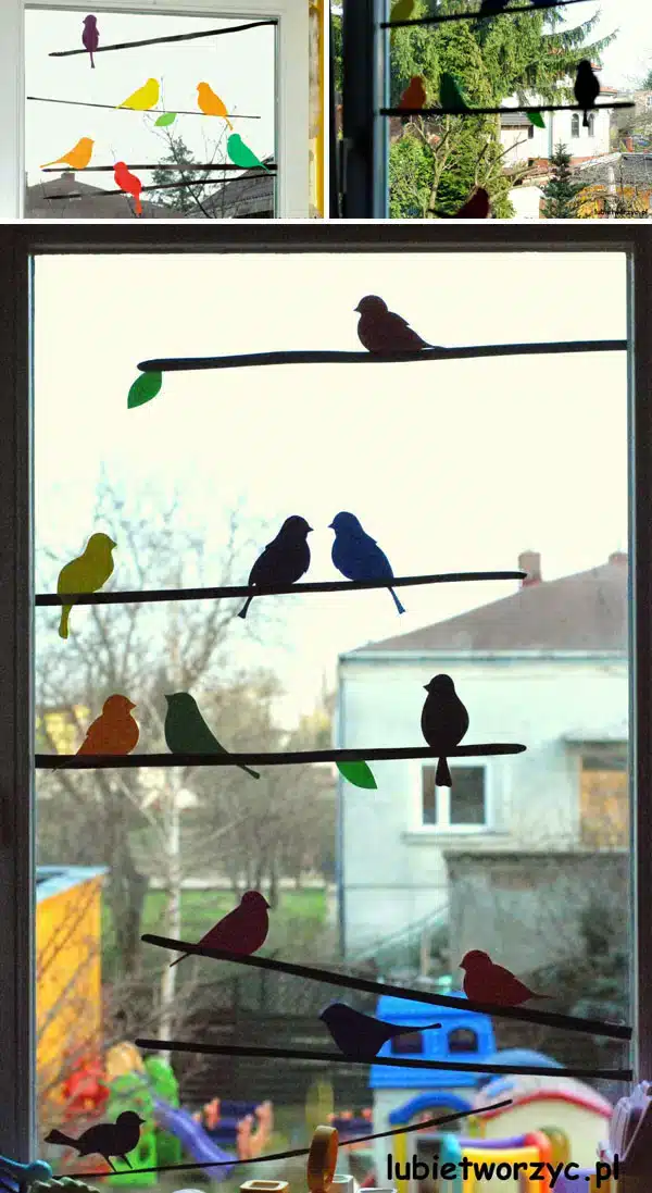 bonita decoracion de ventana 1