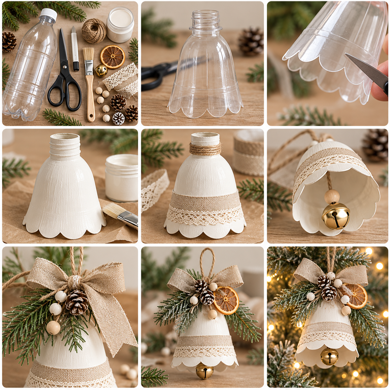 Campanas de Navidad hechas con botellas: ideas creativas, fáciles y económicas Campanas de Navidad hechas con botellas: ideas creativas, fáciles y económicas campanas de navidad hechas con botellas 1 1