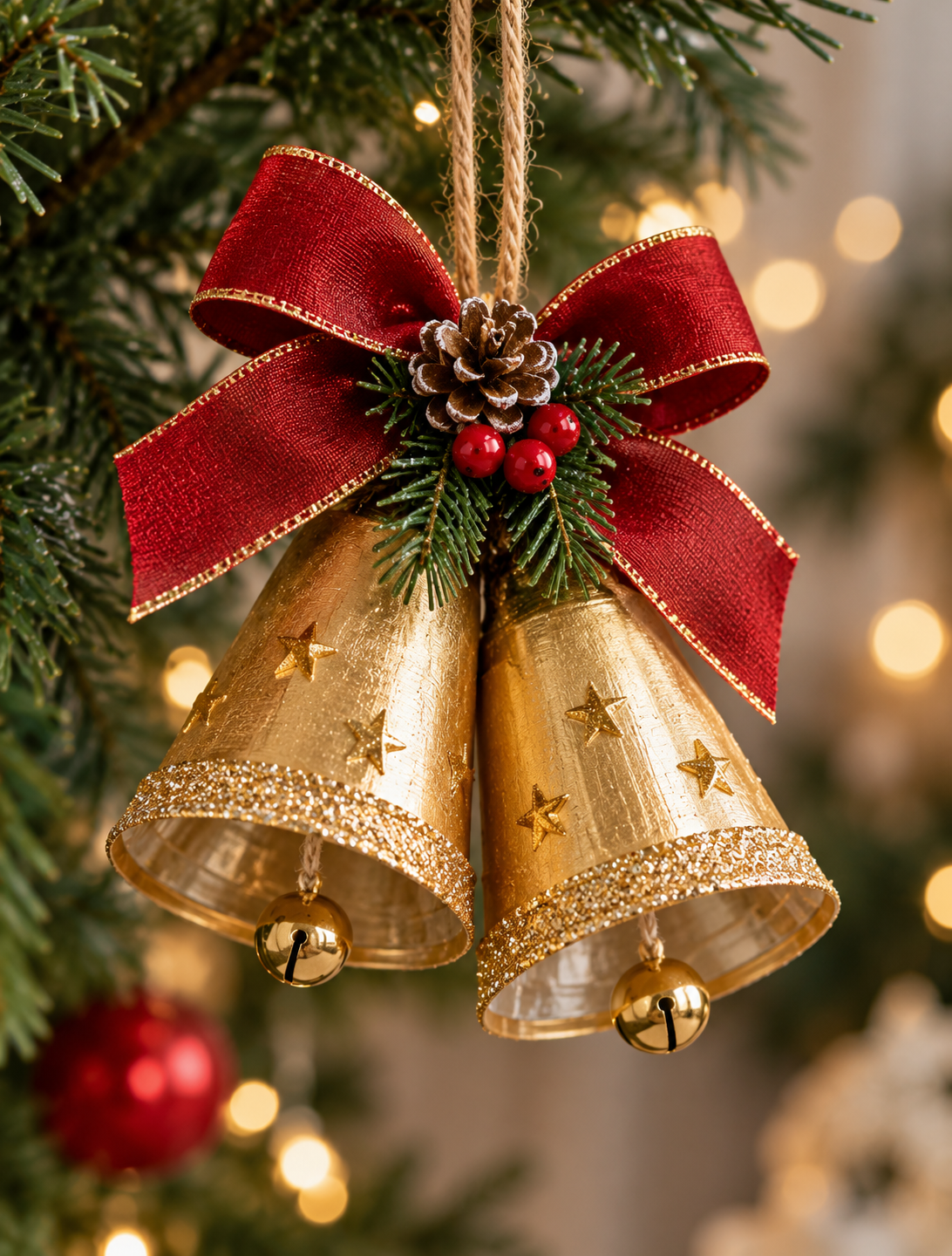 Campanas de Navidad hechas con botellas: ideas creativas, fáciles y económicas Campanas de Navidad hechas con botellas: ideas creativas, fáciles y económicas campanas de navidad hechas con botellas 4