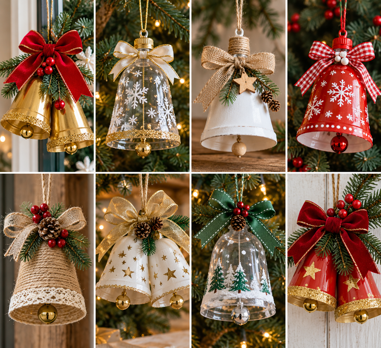 Campanas de Navidad hechas con botellas: ideas creativas, fáciles y económicas Campanas de Navidad hechas con botellas: ideas creativas, fáciles y económicas campanas de navidad hechas con botellas