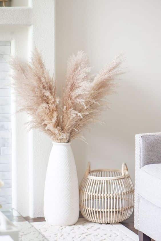 Cómo Decorar Con Pampas Secas: Ideas Para Embellecer Tu Hogar