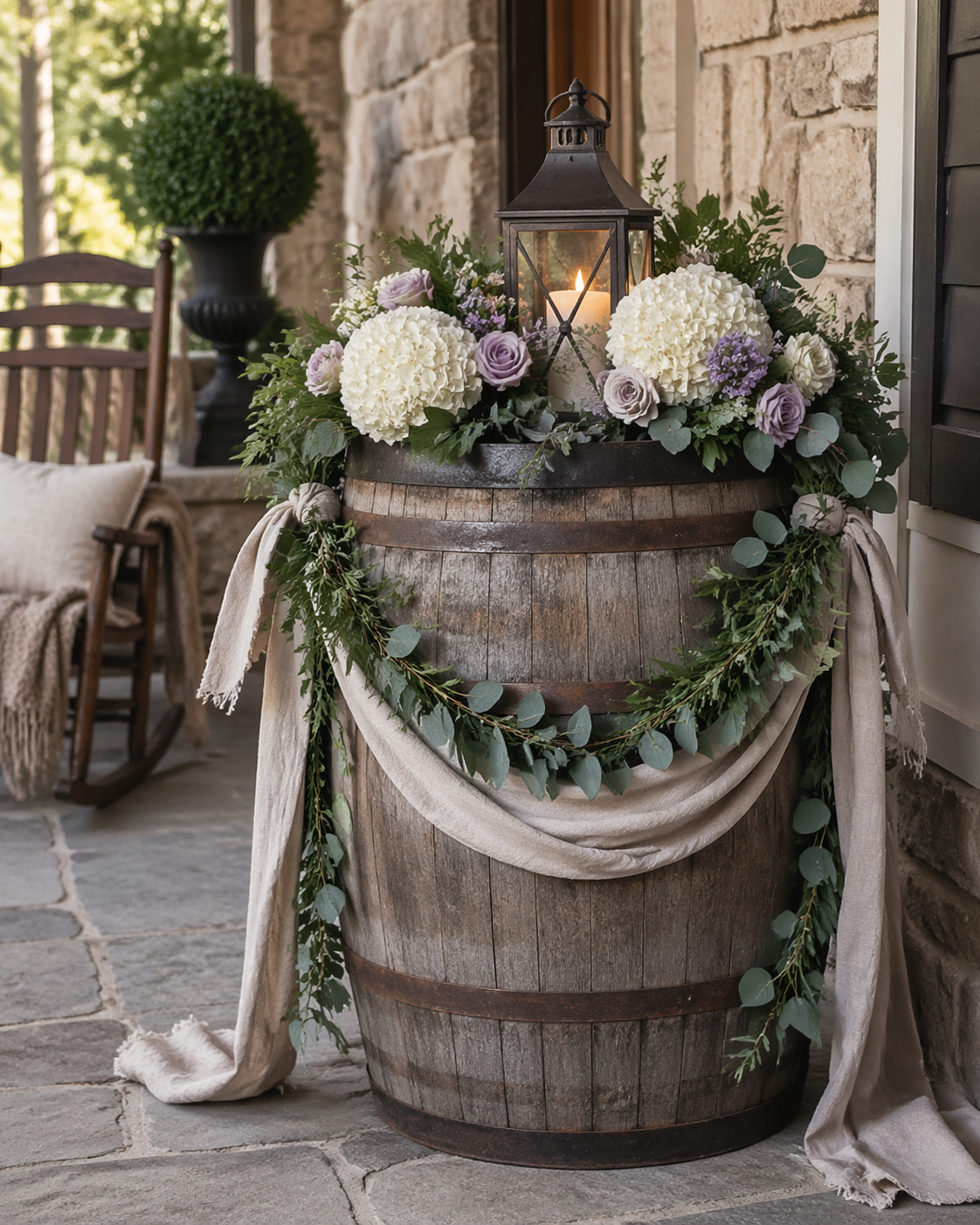 Cómo decorar un barril: ideas creativas para cualquier espacio Cómo decorar un barril: ideas creativas para cualquier espacio como decorar un barril ideas