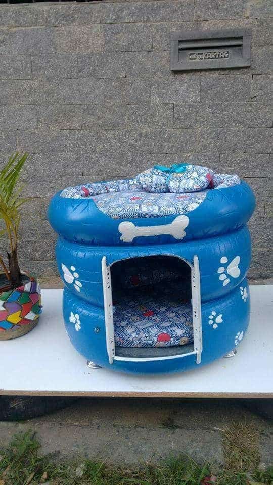 como hacer una caseta de perro 7