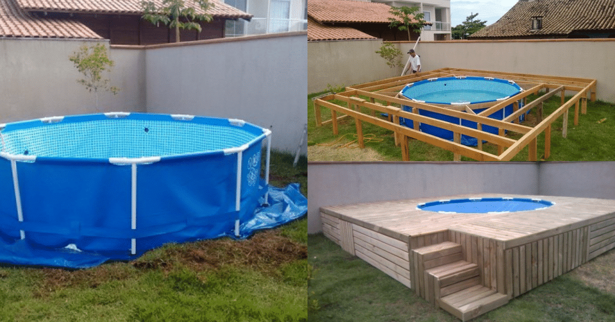 como hacer una cubierta economica para piscina