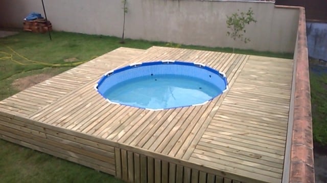 como hacer una cubierta madera piscina 2