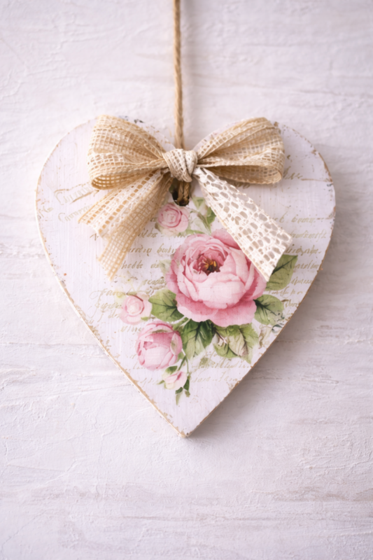 Corazones de madera decorados: ideas artesanales que llenan de alma cualquier espacio corazones de madera decorados 2 scaled