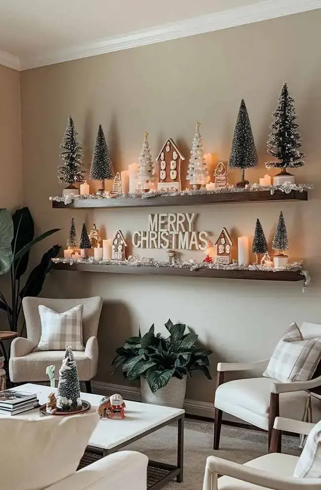 crea y decora tu propio pueblo de navidad 6