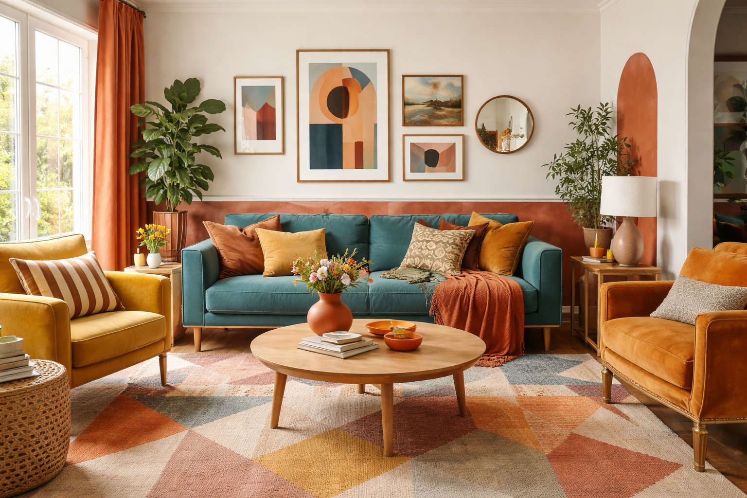 Decoración colorida para la sala: Ideas y consejos Decoración colorida para la sala: Ideas y consejos decoracion colorida para la sala 9