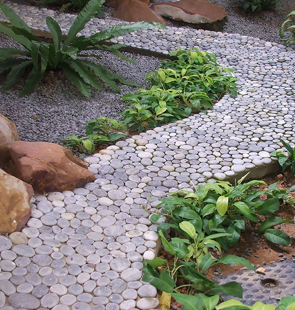 decoracion de jardin con piedras 11