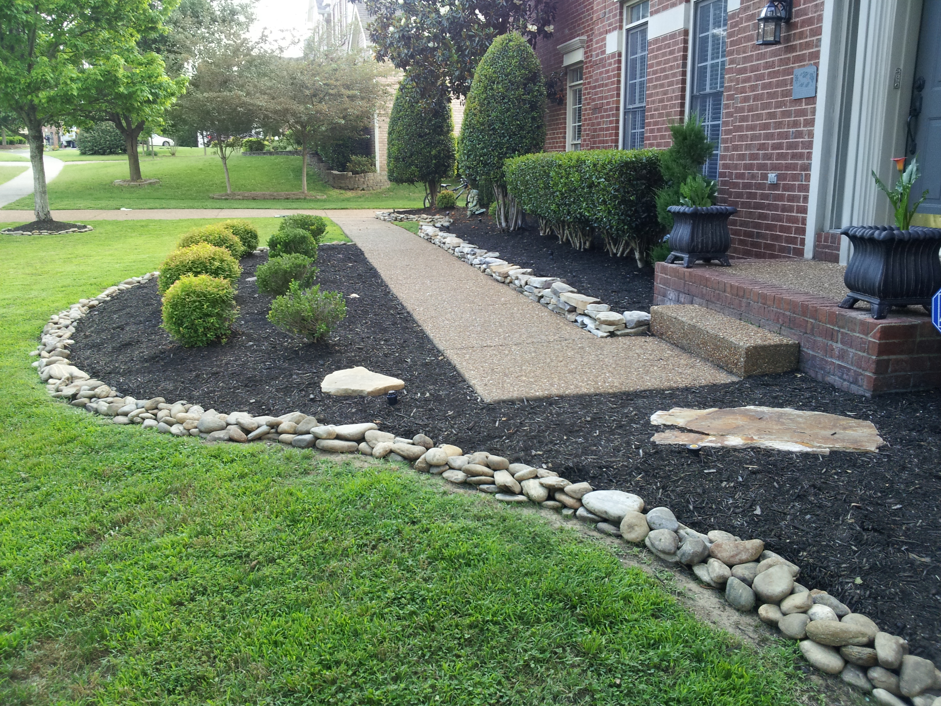 decoracion de jardin con piedras 18