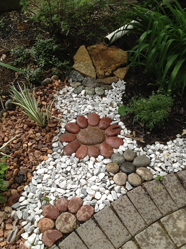 decoracion de jardin con piedras 6