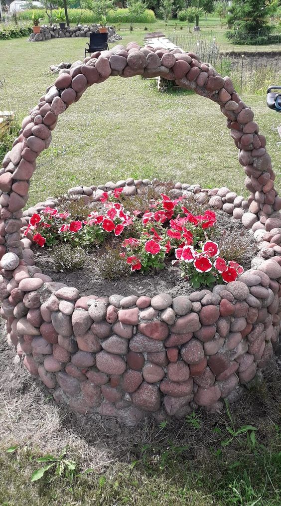 decoracion de jardines con piedras naturales 11