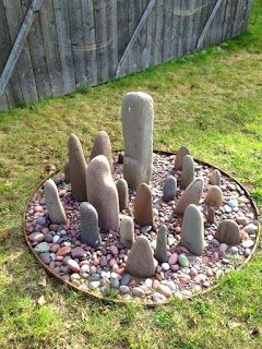 decoracion de jardines con piedras naturales 6