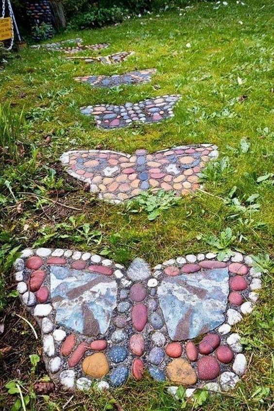decoracion de jardines con piedras naturales 7
