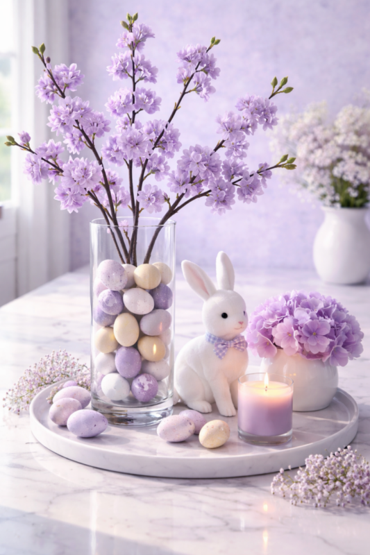 Decoración de Pascua con Velas: Ideas Creativas para Iluminar tu Hogar en Primavera decoracion de pascua con velas 6 scaled