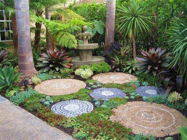 15+ Fabulosas Ideas para la Decoración de Tu Jardín con Rocas