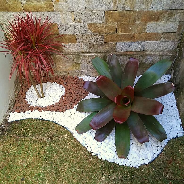 decoracion jardin con piedra blanca 5