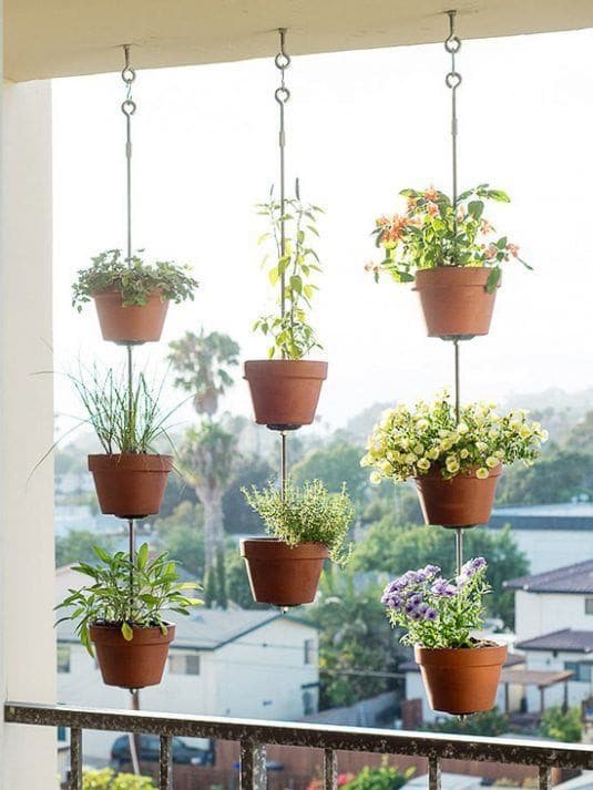 decoraciones florales para tus pequenos balcones