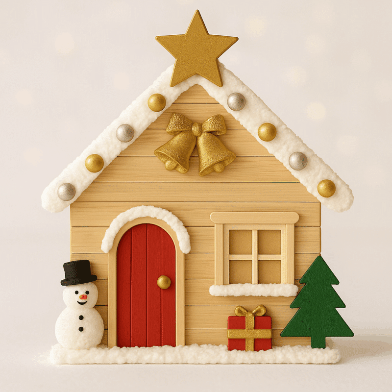 decoraciones navidenas con palitos de helado 2