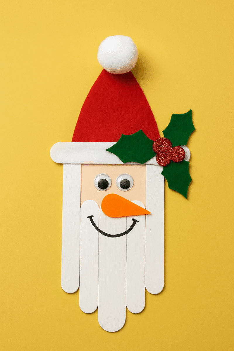 decoraciones navidenas con palitos de helado 4