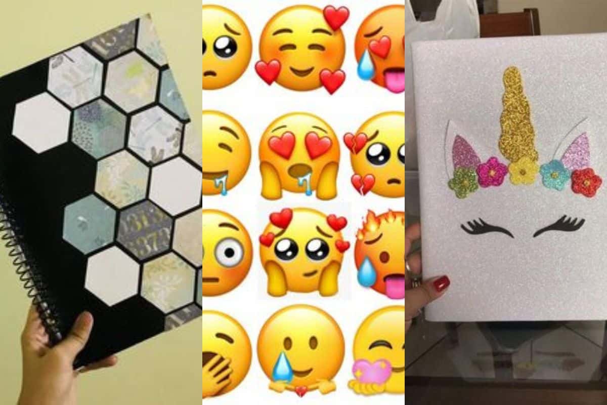 decoraciones para marcar cuadernos 12