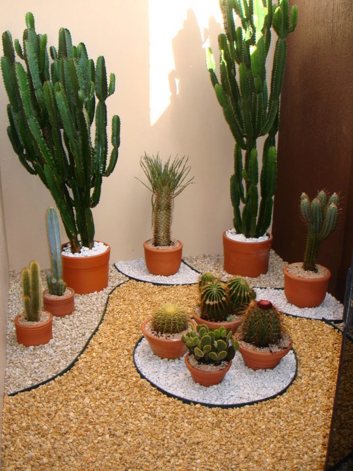 decorar con guijarros jardin 1