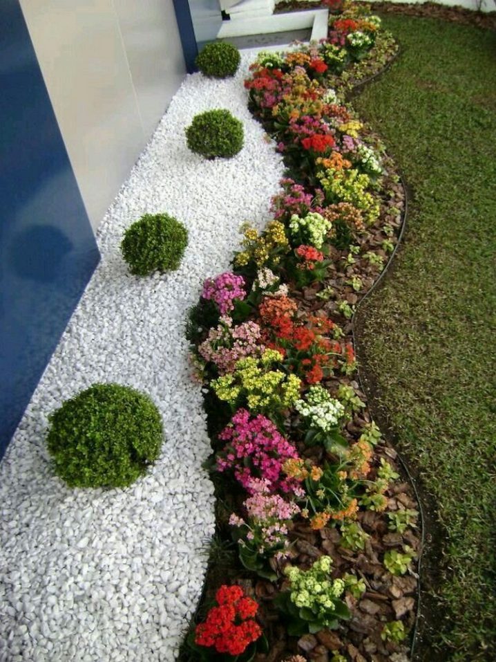 decorar con guijarros jardin 9