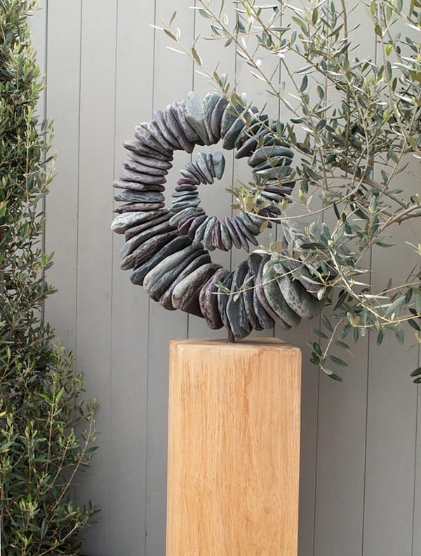 decorar con guijarros y rocas 13