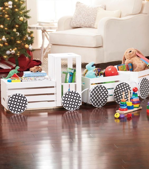 decorar la habitacion de un bebe con material reciclable 10