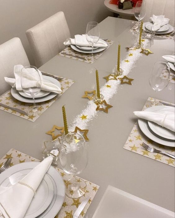 decorar la mesa para la cena de nochevieja 9