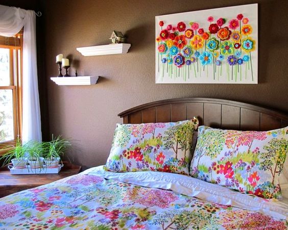 decorar la pared con crochet 2